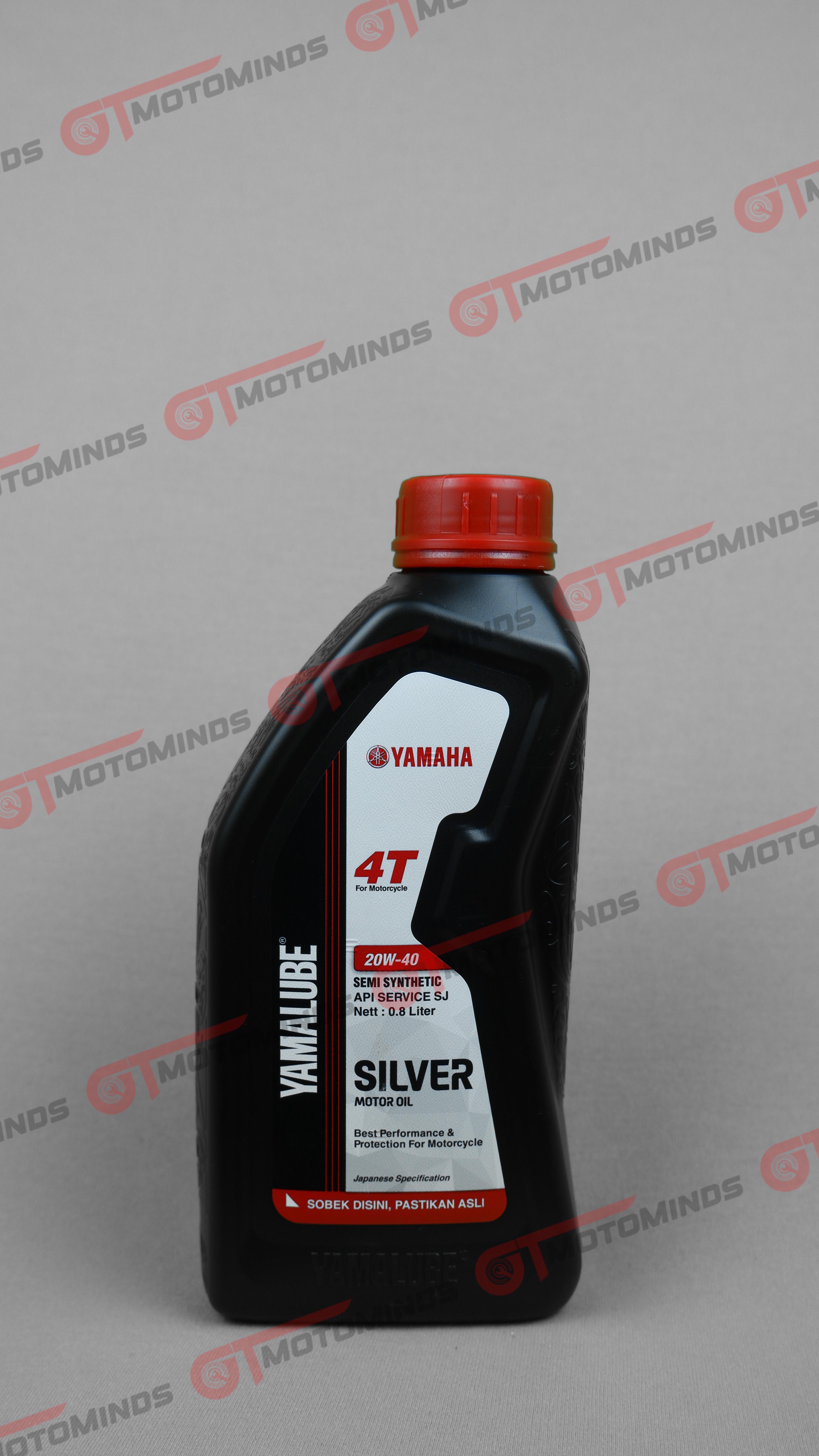 Oli Motor Yamalube Silver 800ml Motor Bebek 4Tak Oil Mesin 4T 0,8 ML NEW DESIGN